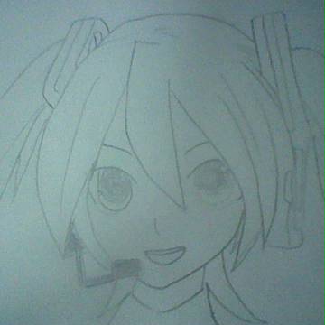初音ミク　ボツ絵