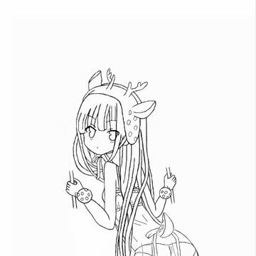 ちよたんのデジタル線画