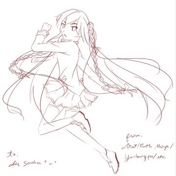 スケッチ/リクエスト：赤味ちゃん