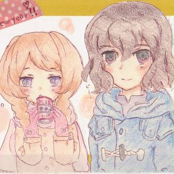 茜さんが寒そうにしていたので