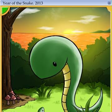 【2013年】年賀状イラスト