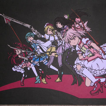切り絵　魔法少女まどか☆マギカ