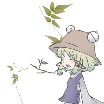 諏訪子ちゃんぺろーん