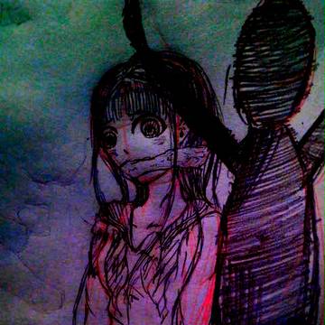 黒に染まる
