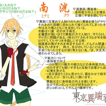 【東京異端審問】 南 洸 【過激派】