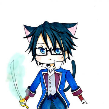 猿比古くん(猫耳)
