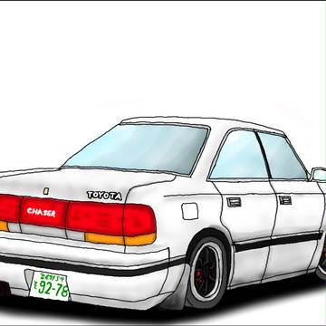 トヨタ チェイサー（GX81前期）