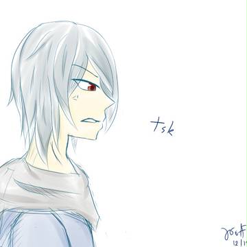 Wolf's water color