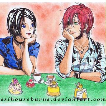 Bleach and DGM - watchful eyes