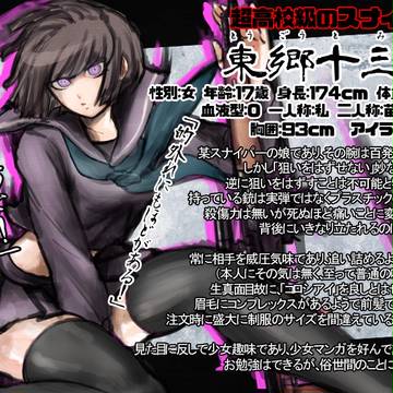 【ぴく論破】東郷十三子【超高校級のスナイパー】