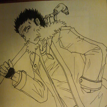 ゴーグル描き忘れた。