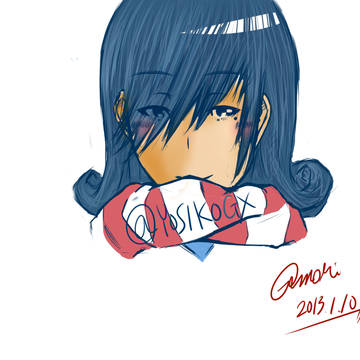 twitterの友達を描いてみた