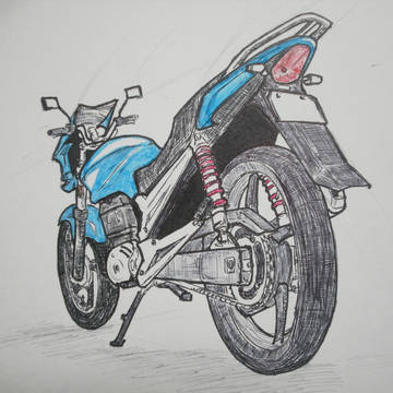 CBF125　【イラスト】