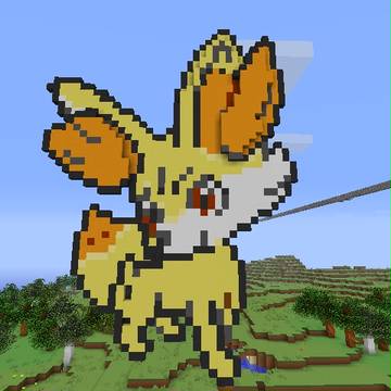 【minecraft】フォッコたん