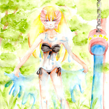 水のドレス