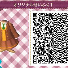 【マイデザイン】女子制服(ネクタイ・ブレザー)【とび森】