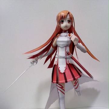 アスナ ペーパークラフト