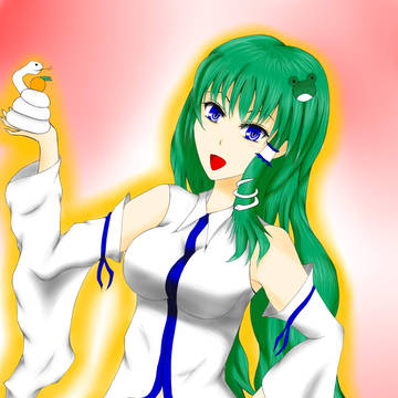 年賀絵　早苗