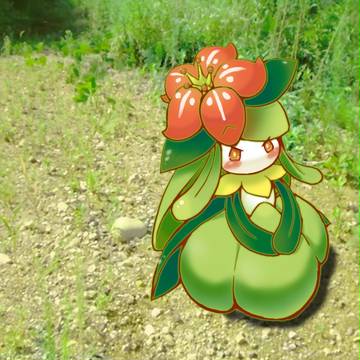 ウチのいじっぱりなドレディアが可愛い