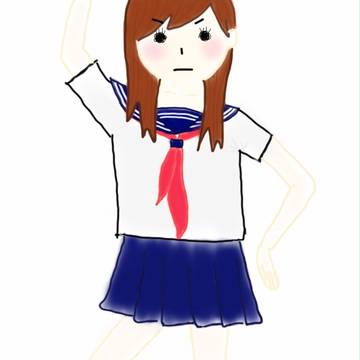 プロフ画像から体を生やしてみた