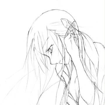 横顔ひさびさに