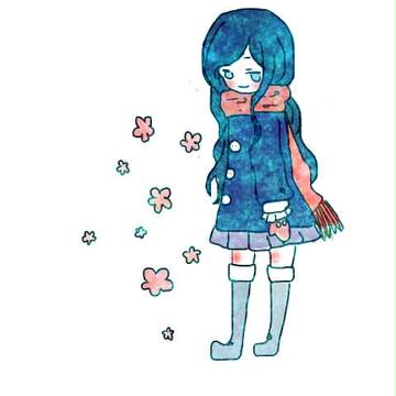 겨울꽃의 소녀