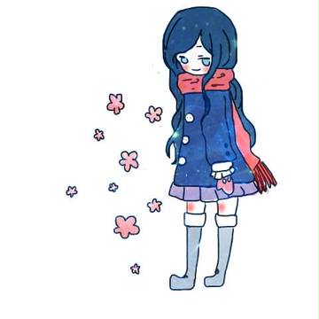겨울꽃의 소녀