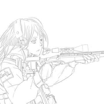 少女スナイパー