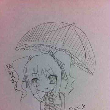 【らくがき】蘭子ちゃん