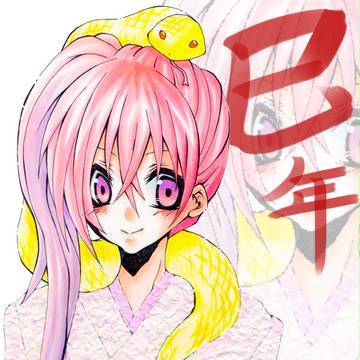 お正月絵・2013年