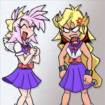 天使子 と 悪魔子