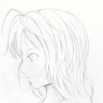 横顔