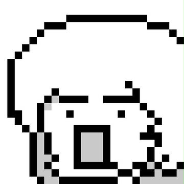 白色はるアイコン　キノピヲ君