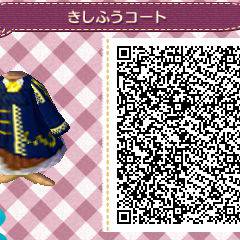 【とび森】騎士っぽいコート【マイデザ】