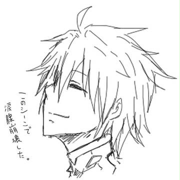 エヴァQ落書き