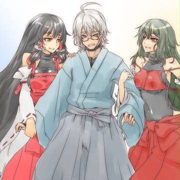 巫女とハーフと花妖怪
