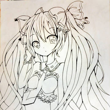 ペン入れ
