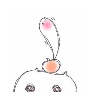 【うづにゃん】2013年寒中見舞いイラスト その1
