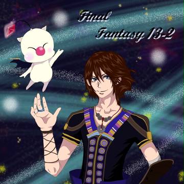 FF13-2のノエルとモーグリ
