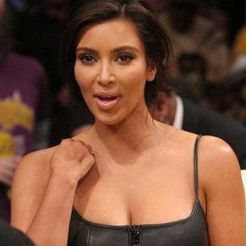 Kim Kardashian Black Dresse