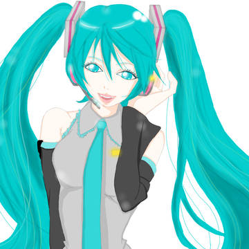 初音ミク（背景なし）