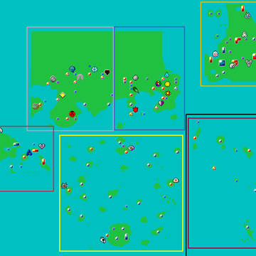 ポケモン世界地図（アニメ）