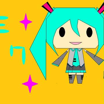 マウスでカクカクミクちゃん