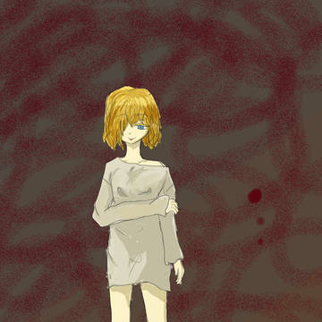 孤独な、少女