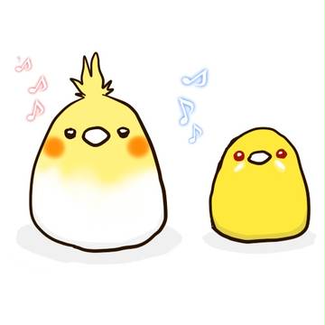 インコまんじゅう。