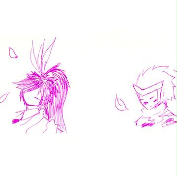 らくがき(慶次、佐助)
