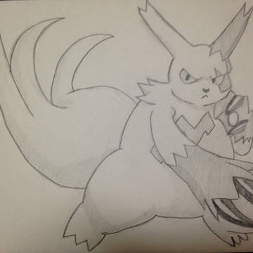ラフ書きザングース