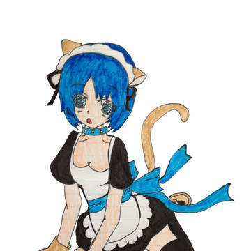 猫コスメイドさん♡