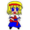アリスのドット絵