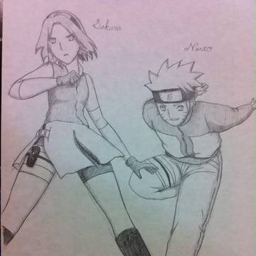 ナルト&サクラ